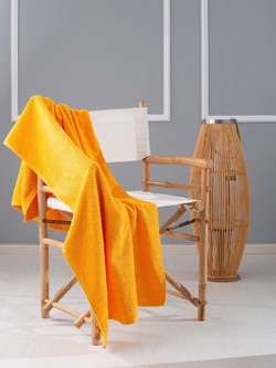 Ξενοδοχειακή Πετσέτα Πισίνας Vat Dyed 450gr 80x160cm Joli Κίτρινο