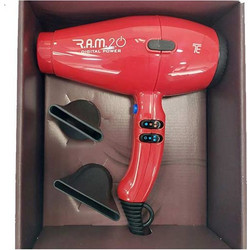 Tecno Elettra Ram 2.0 Επαγγελματικό Πιστολάκι Μαλλιών 2500W Red