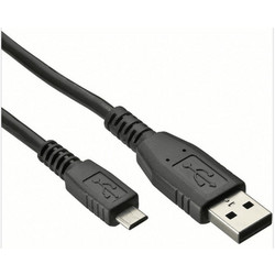 Καλώδιο δεδομένων Cellular Line Usb to microUSB 1.2m - Black