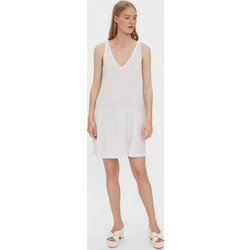 Vero Moda Mini Καλοκαιρινό Καθημερινό Φόρεμα Λευκό 10266914