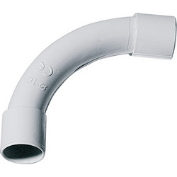 PVC BEND LONG 90 EC D40 IP40 - 500BK40