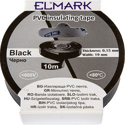 INSULATING TAPE 10mx19mm BLACK - 51011