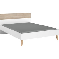 Randers Κρεβάτι Ημίδιπλο Ξύλινο 140x200cm 162307289