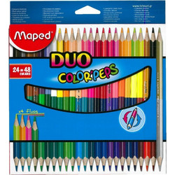 Maped Color'Peps Duo Ξυλομπογιές Σετ 24τμχ