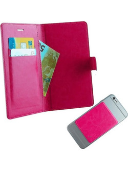 UNV 4.0-4.6 LTHR BK MAGNET 3M PINK