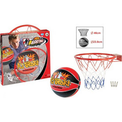 BW AJ Basketball Set Στεφάνι Μπασκέτας 46cm AJ3102BK