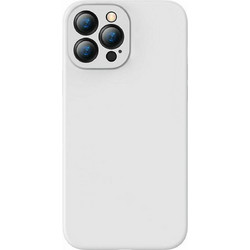 Baseus Liquid Rubber Back Cover White (iPhone 13 Pro)