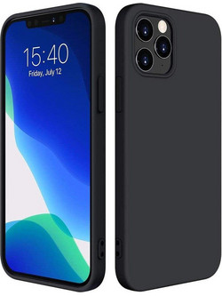 Silicone Case Soft Flexible Rubber Cover for Xiaomi Redmi Note 10 5G / Poco M3 Pro black