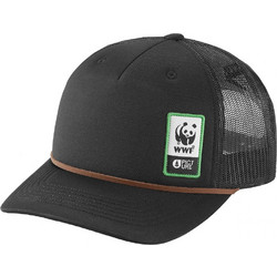 Picture Ανδρικό Καπέλο Jockey με Δίχτυ Snapback Υφασμάτινο Μαύρο 75143