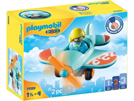 Playmobil Πιλότος με Αεροπλανάκι για 1,5-4 Ετών 71159