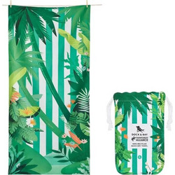 Dock & Bay Cabana Rainforest Alliance Πετσέτα Θαλάσσης Πράσινη 90x160cm