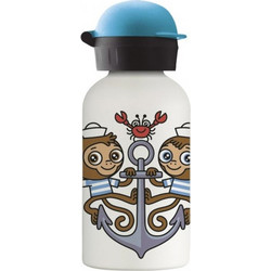 Laken Sailors Παιδικό Μπουκάλι Ανοξείδωτο BPA Free Λευκό 350ml