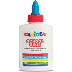 Κόλλα λευκή για χειροτεχνίες (100gr) - Carioca School
