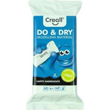 Πηλός λευκός (500gr) - Creall Do & Dry