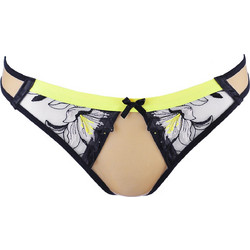 Σλιπ String V-10148 beige-black