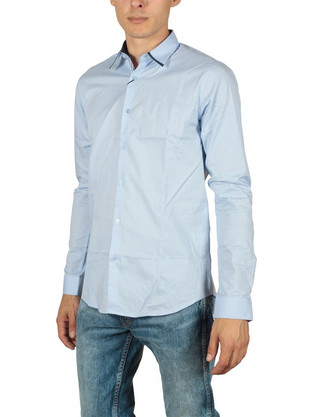 Ryujee Helor slim fit πουκάμισο γαλάζιο ry-helor