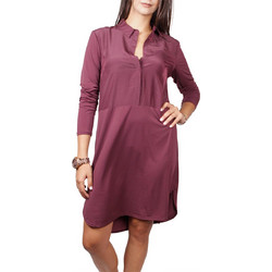 Soft Rebels Harper Mini Καθημερινό Φόρεμα Σεμιζιέ Μπορντό 416-726