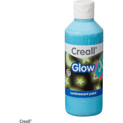 Τέμπερα Creall Glow in the Dark 250ml 1τμχ Μπλε 8714181059437
