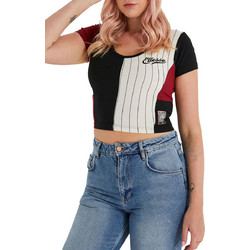 Ellesse Gems Tee Γυναικείο Αθλητικό Crop Top Πολύχρωμο SGP16129-940