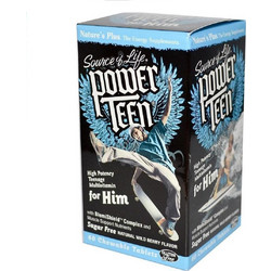 Nature's Plus Power Teen for Him 60 Μασώμενα Δισκία