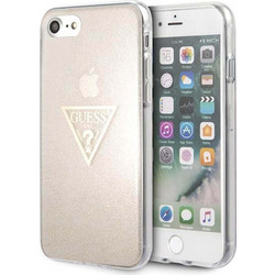 Θήκη Guess Triangle Glitter για Apple iPhone SE(2022/2020)/8/7 - Gold (GUHCI8SGTLGO)
