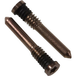 Εξωτερικές Βίδες / External Screws για iPhone X / XS / XS max Χρυσές