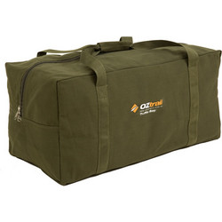 Oztrail Canvas Duffle 98 Olive