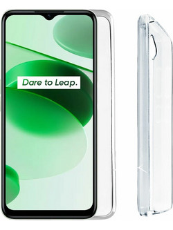 Volte-Tel Slimcolor Air TPU Back Cover Διαφανές (Realme C35)