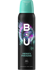 B.U. Hidden Paradise Γυναικείο Αποσμητικό Spray 48h Χωρίς Αλουμίνιο 150ml