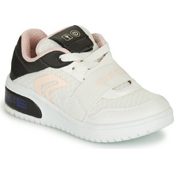 Geox Xled Παιδικά Sneakers με Φωτάκια Λευκά J928DA014BUC0404