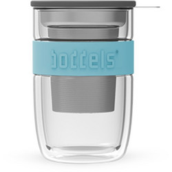 Κούπα Γυάλινη Boddels Seev 380ml Turquoise blue