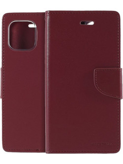 Mercury Bravo Diary Book Burgundy (iPhone 12 mini)