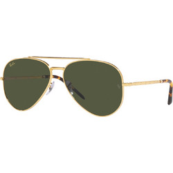 Ray-Ban RB3625 9196/31 Ανδρικά Γυαλιά Ηλίου Aviator Μεταλλικά Χρυσά με Πράσινο Polarized Φακό