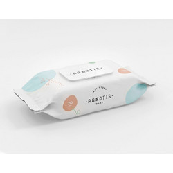 Agnotis Baby Μωρομάντηλα Χωρίς Οινόπνευμα & Parabens 70τμχ