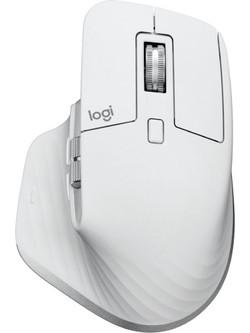 Logitech MX Master 3S Ασύρματο Bluetooth Ποντίκι Εργονομικό Pale Grey