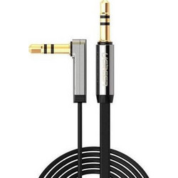 Ugreen Πλακέ Καλώδιο με Γωνία AUX 3.5 mm Mini Jack 2m - 10599