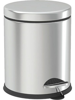 ΚΑΔΟΣ ΑΠΟΡΡΙΜΑΤΩΝ INOX ΜΕ ΠΕΝΤΑΛ 5L 5Lt (26x20,5cm) Homie 101991