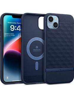 Spigen Caseology Parallax MagSafe Back Cover Midnight Blue (iPhone 14 Plus)