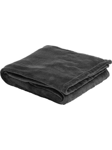 Amo la Casa Κουβέρτα Flannel Διπλή 200x250 - Ανθρακί