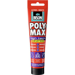 Bison Κόλλα Σωληνάριο Bison Polymax High Tack Express Λευκή 165ml (25692)