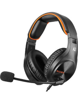 Sades A2 Gaming Headset Over Ear Black Orange