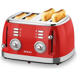 Sogo TOS-SS-5465 Φρυγανιέρα 4 Θέσεων 1500W