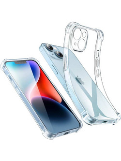 Ugreen Gel Bright Cushion Back Cover Transparent (iPhone 14 Plus)