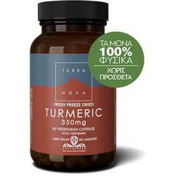 TerraNova Turmeric Root 350mg 50 Κάψουλες
