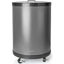 NEDIS KAPC030SS Party Cooler 30L Adjustable Thermostat Glass Top Wire Basket Cas