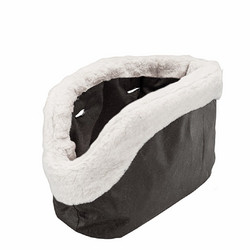 Ferplast With Me Cover 21,5 X 43,5 X 27 cm κάλυμμα με λευκή γούνα για τσάντα μεταφοράς σκύλου Ferplast With Me Medium