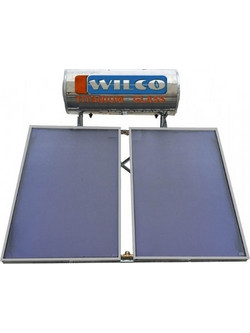 Wilco Ηλιακός Θερμοσίφωνας 120lt 1.75m² Inox Διπλής Ενέργειας