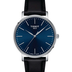 Tissot Ανδρικό Ρολόι με Μαύρο Δερμάτινο Λουράκι T143.410.16.041.00