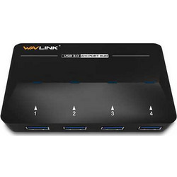 Wavlink WL-UH3042P1 USB Hub 3.0 USB-A με 5 Θύρες USB-A & Εξωτερική Παροχή Ρεύματος
