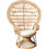 HomeMarkt Πολυθρόνα Κήπου Rattan Μπεζ HM9342